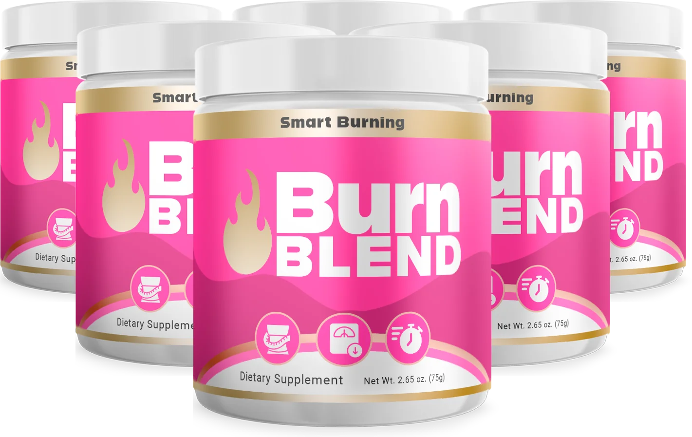 Burn Blend discounted 6 bottle